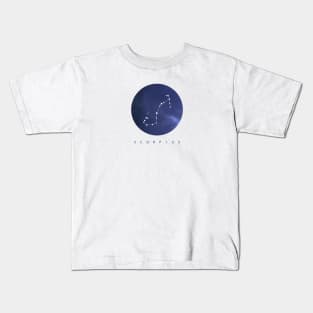 Scorpius (Scorpio) Constellation Kids T-Shirt